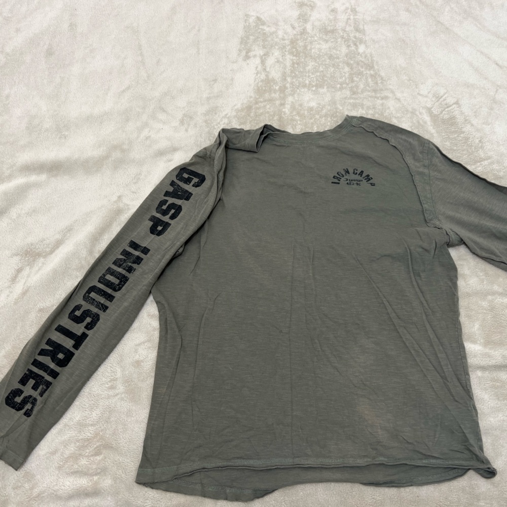 2xl Gasp Industries iron camp long sleeve